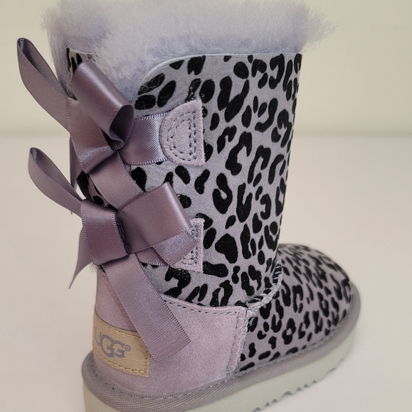 Ugg Toddler Exotic Bailey Bow II Boot - Picture 3 of 7